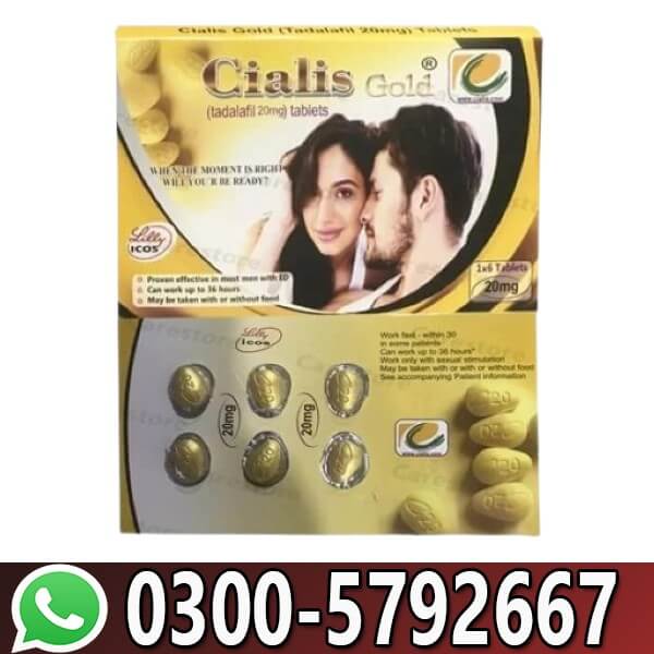  Cialis Gold 20Mg Tablets In Pakistan