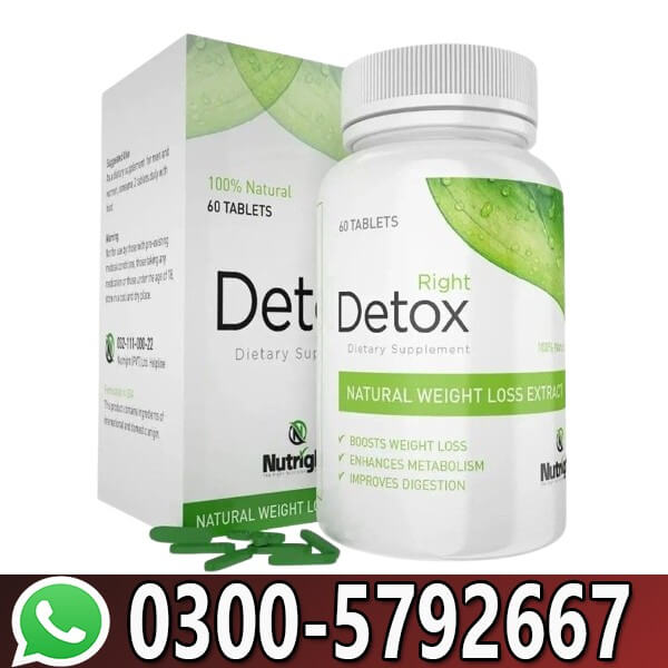  Right Detox Plus Tablets in Pakistan