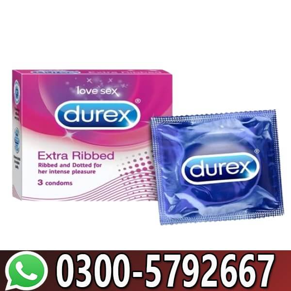  Dotted And Ribbed Condom In Pakistan