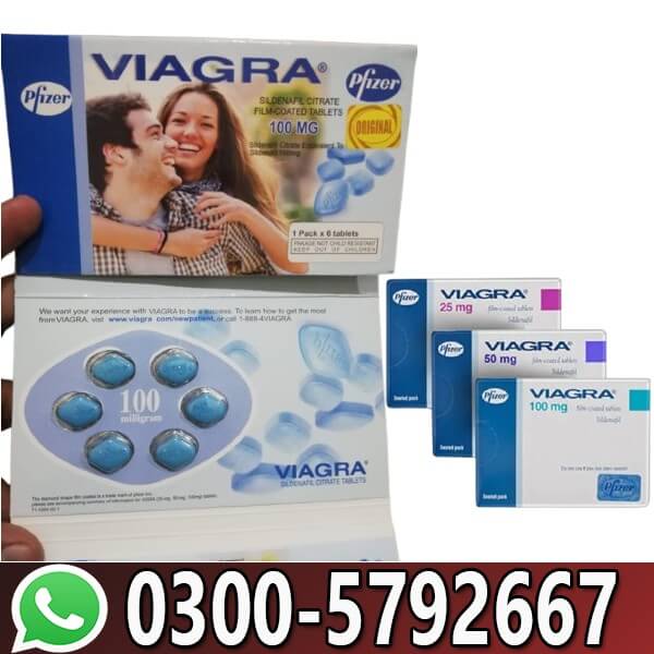 Pfizer Viagra Pack of 6 Tablets In Pakistan